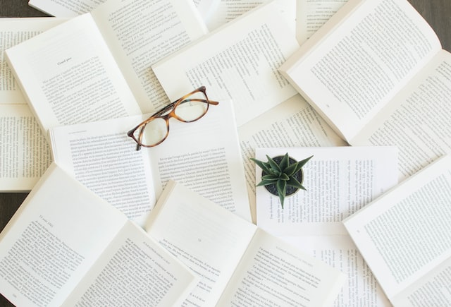 open books by Marylou Fortier/Unsplash